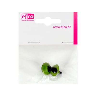 Копчета котешки очички, ф 14 mm, 2 броя, зелени