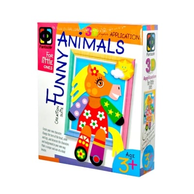 Креативен комплект  апликация с рамка №1 Pony