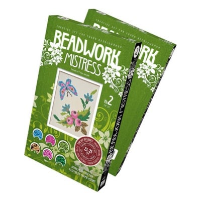 Креативен комплект Beadwork mistresses “Butterfly and berries“