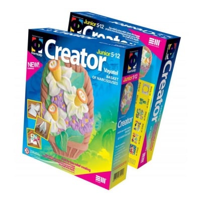 Креативен комплект Creator «Basket with narcissuses»