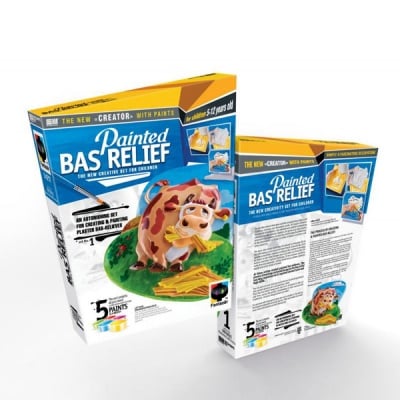 Креативен комплект Painted bas-relief «Gourmand with horns»