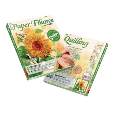 Креативен комплект Paper filigree «Bright sunflower»