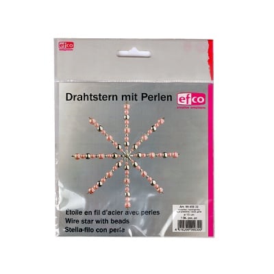 Креативен комплект Pearl Star Craft Kit, Ø 15 cm, 1 брой, роза/ сребро