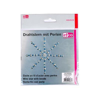 Креативен комплект Pearl Star Craft Kit, Ø 15 cm, 1 брой, синьо/ сребро
