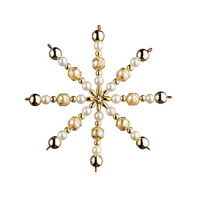 Креативен комплект Pearl Star Craft Kit, Ø 15 cm, 1 брой, златни/ многоцветни