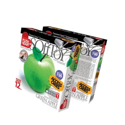 Креативен комплект PLUSH HEART «Green apple»