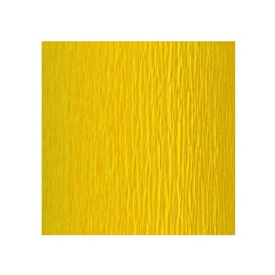 Креп-хартия усилена, 130 g/m2, 50 x 250 cm, 1 ролка, лимонено жълта