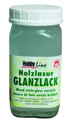 Лазурен лак Hobby Line, 275 ml, гланц, прозрачен