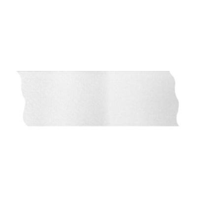Лента сатенена двустранна, 40 mm, 5m, бяла