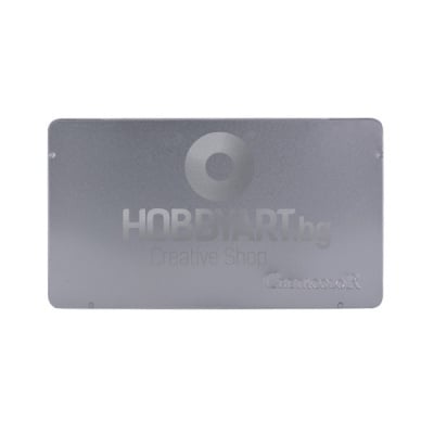 Метална кутия за акварелни блокчета AQUA BRIQUE, 20 бр., празна