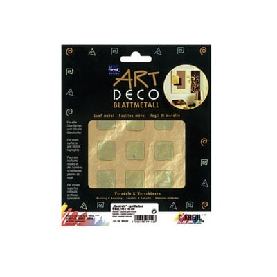 Метални листи ART Deco, 140 х 140 mm, 6л, квадрати