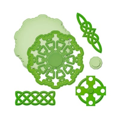 Метални шаблони за изрязване на хартия, „Келтски мотиви“