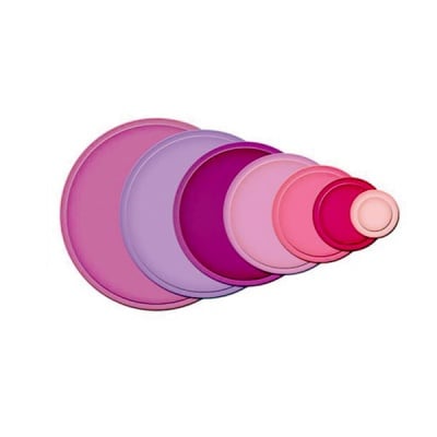 Метални шаблони за изрязване на хартия, кръгли LG, ~ ф 2,9 - 10 cm, 7