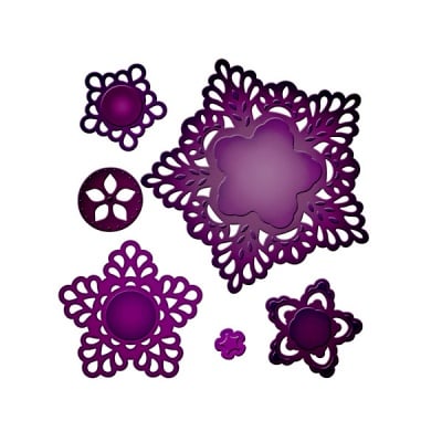 Метални шаблони за изрязване на хартия „Shapeabilities“, Марокански мотиви - 1,3 х 10,5см