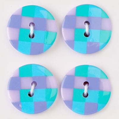 Мини конфети,каре 21 mm, 6бр., разноцветни