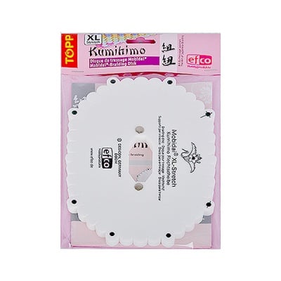 Mobidai Kumihimo диск за плетене, XL stretch, 210 x 153 x 11 mm, 4 части