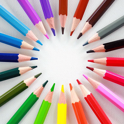 Цветни моливи CREALL Maxi, лакирани