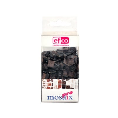 Мозаечни плочки GoldLine, стъкло, 25x5 mm, 300 бр., кафяви