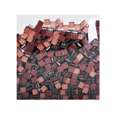 Мозаечни плочки Metallic, стъкло, 10x10x4 mm, 1000 бр.