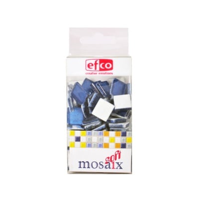 Мозаечни плочки Metallic, стъкло, 15x15x4 mm, 95 бр.