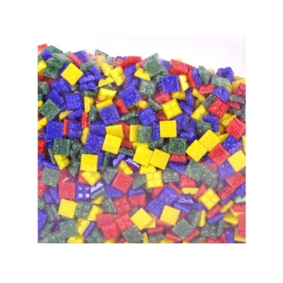 Мозаечни плочки MosaixPro, стъкло, 10x10x4 mm,1500 бр.