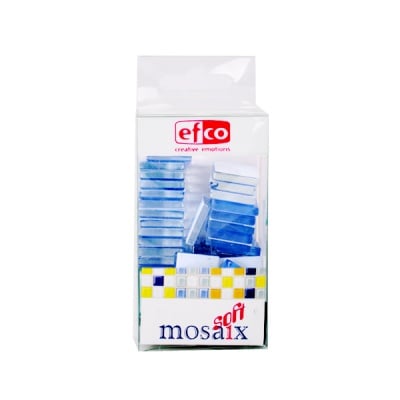 Мозаечни плочки MosaixSoft, стъкло, 20x20x4 mm, 40 бр.