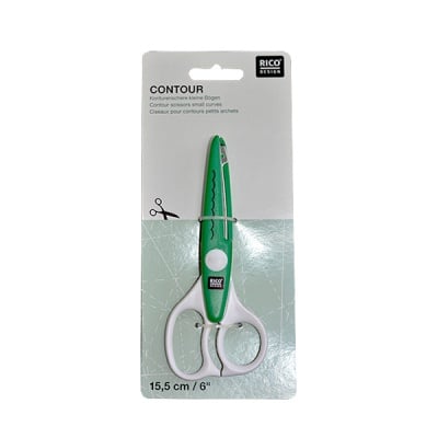 Ножица контурна RicoDesign, "CURVES", 15.5 cm