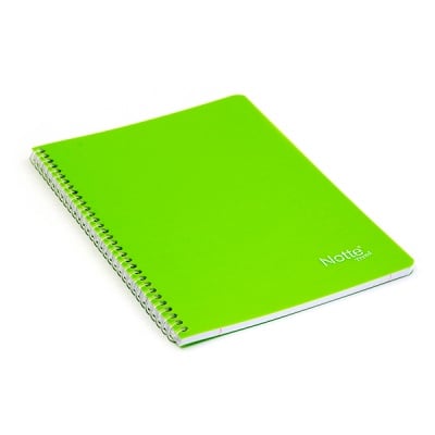 Тетрадка Notte Trend, A5, спирала, PP корица, 60 л., ред, 60 g/m2