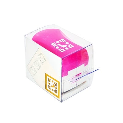 Пънч квадратен с двойна рамка, Делфин + Морски звезди, ~ 22 x 22 mm