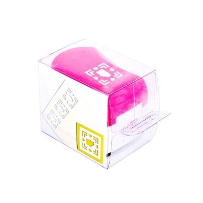 Пънч квадратен с двойна рамка, Къща + Сърца, ~ 22 x 22 mm