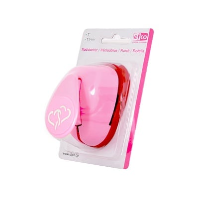 Пънч Typ M, Две сърца, ~ 2,5 cm