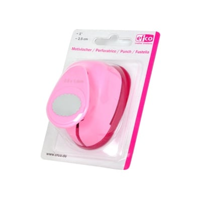 Пънч Typ M, Елипса накъдрена, ~ 2,5 x 1,9 cm