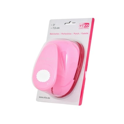 Пънч Typ XXL, Елипса накъдрена, ~ 7,6 x 5,6 cm