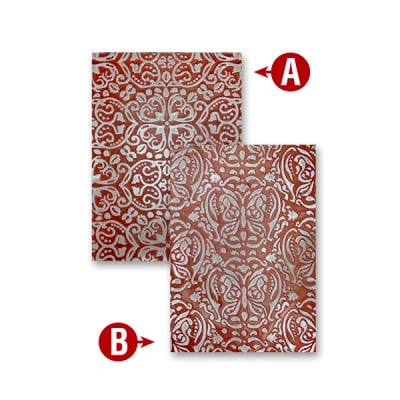 Папка за релеф върху хартия, „Пепрудени целувки“ ~ 12,7 x 17,8 cm