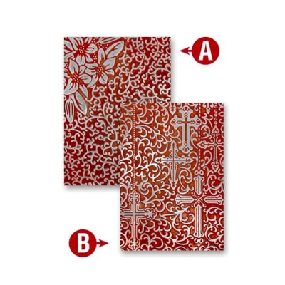 Папка за релеф върху хартия, „Реверанс“, ~12,7 x 17,8 cm