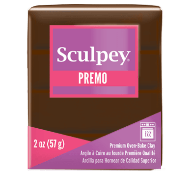Полимерна глина Premo! Sculpey, 57g, тъмнокафяв