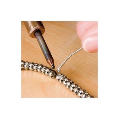 Накрайник за запояване, никелиран, малък