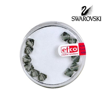 Перла многостенна Swarovski, 6 mm, 12 бр.