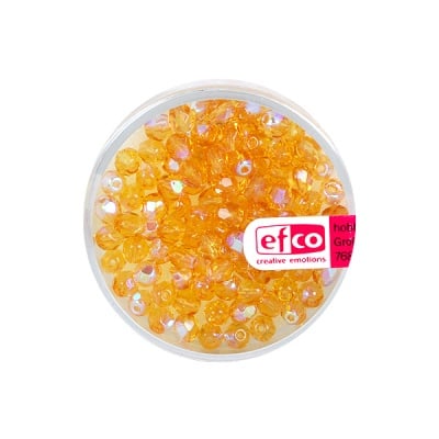 Перли, многостенни, преливащи цветове, 4 mm, 100 бр., медни