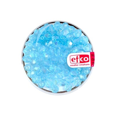 Перли, многостенни, преливащи цветове, 4 mm, 100 бр., морско синьо