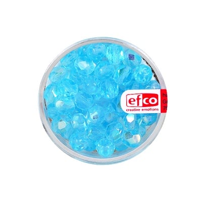 Перли, многостенни, преливащи цветове, 6 mm, 50 бр., морскосини