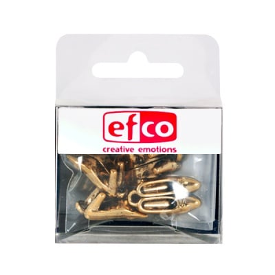 Пластмасова висулка, дамска обувка, 24 x 12 mm, 4 бр., старо злато