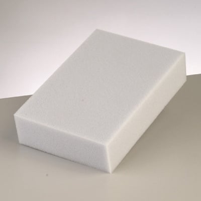 Подложка за филц техника, пеногума, 21 x 14,8 х 5 cm, светло сива