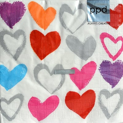 Салфетка PPD, 33 x 33 cm, пак.20 бр.