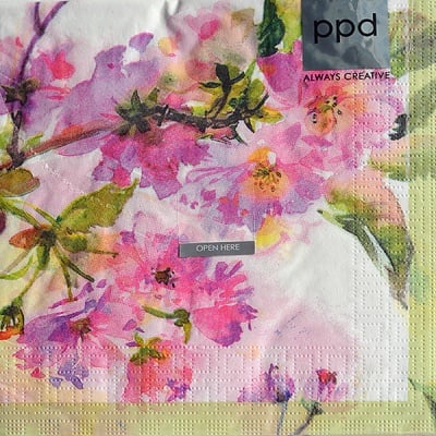 Салфетка PPD, 33 x 33 cm, пак.20 бр.