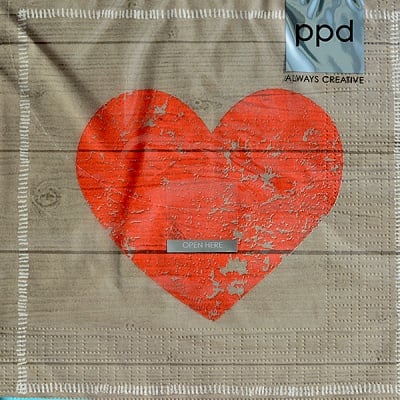 Салфетка PPD, 33 x 33 cm, пак.20 бр.
