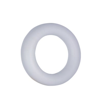 Пръстен 1/2 от стиропор, бял, ф 300 mm