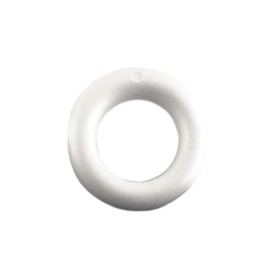 Пръстен от стиропор, бял, ф 250 mm
