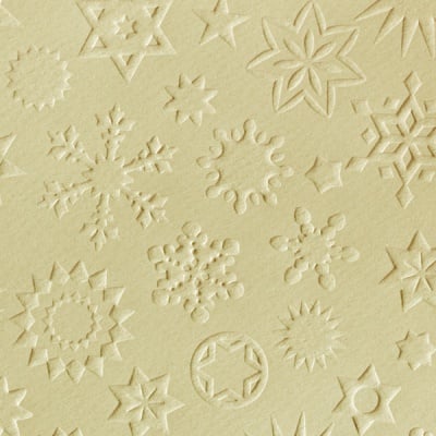 Преге картон, 220 g/m2, 50 x 70 cm, 1л, звезди кремав