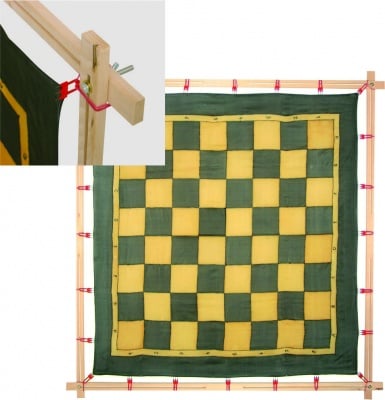 Рамка за рисуване на коприна JAVANA, 90 х 90 cm, клипс